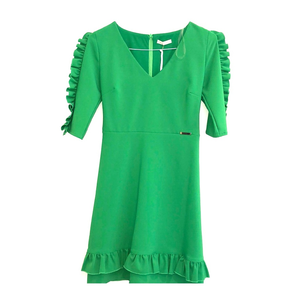 Stunning green evening dress